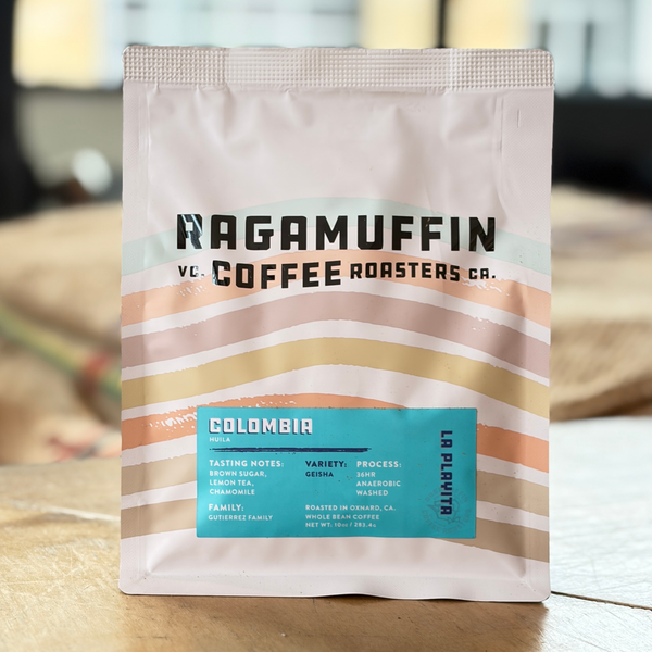 Colombia La Playita Coffee Bag | Ragamuffin Coffee Roasters