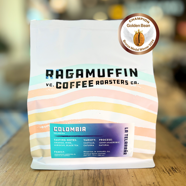 Ragamuffin Coffee Roasters | Colombia La Telarana 120hr Anaerobic Natural | Specialty Coffee, Single Origin