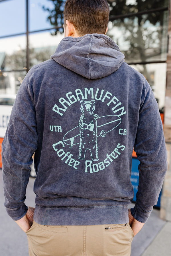 Ragamuffin Coffee Roasters | Vintage Bear Hoodie | Specialty Coffee, Local Coffee Roaster