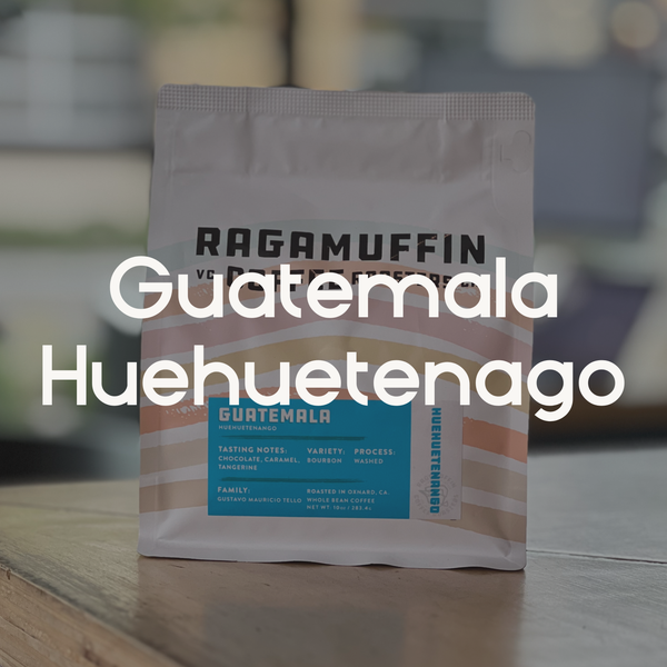 Ragamuffin Coffee Roasters | Guatemala Huehuetenago Washed | Specialty Coffee, Single Origin