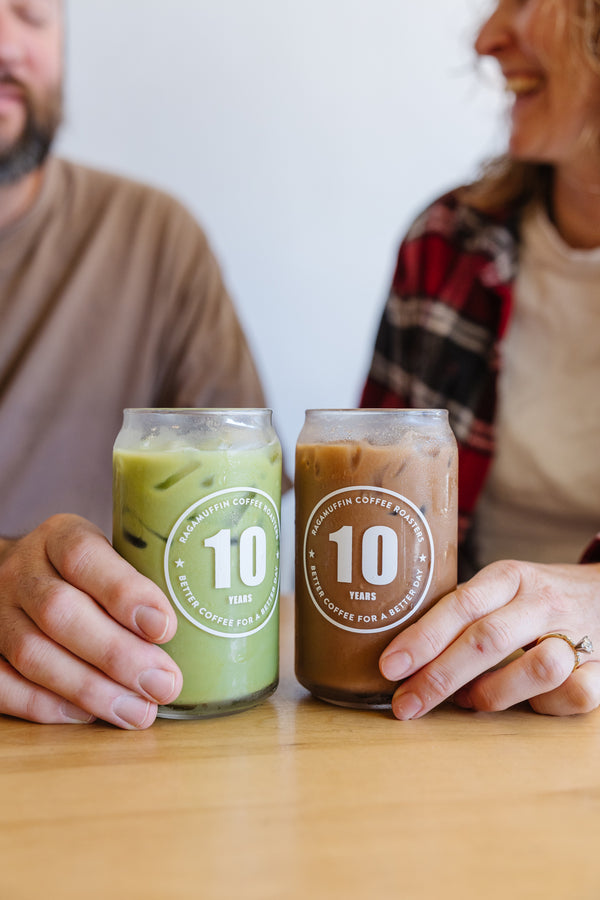 10th Birthday Can Glass