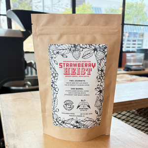 Ragamuffin Coffee Roasters | Strawberry Heist Barrel Aged Coffee