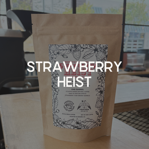 Ragamuffin Coffee Roasters | Strawberry Heist Barrel Aged Coffee