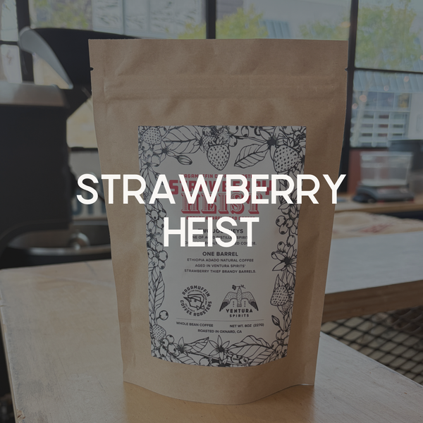 Ragamuffin Coffee Roasters | Strawberry Heist Barrel Aged Coffee