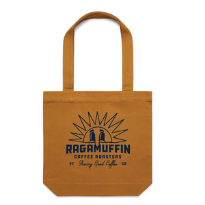 Ragamuffin Coffee Roasters | California Sun Reusable Tote Bag | Single Origin Coffee, Local Coffee Roaster